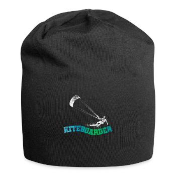 Kiteboard Board Kitesurfen - Jersey-Beanie - Schwarz - Vorne