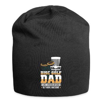 Disc Golf Dad Father's Day Father Daddy Papa - Jersey Beanie - black - Front