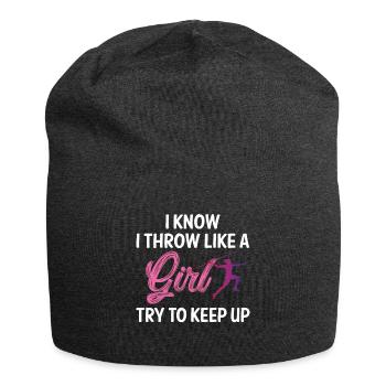 Javelin Throwing Javelin Throwing - Jersey Beanie - charcoal grey - Front