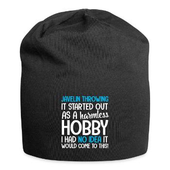 Javelin Throwing Javelin Throwing - Jersey Beanie - black - Front