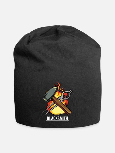 L’art de l’outil de feu du forgeron - Bonnet en jersey - noir
