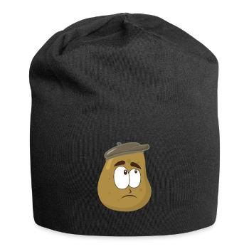 pomme de terre - Bonnet en jersey - noir - Devant