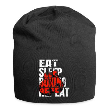Boxe Boxe Combat Boxe Sparring Boxer Sport - Bonnet en jersey - noir - Devant