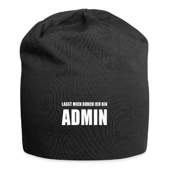 programmeur développeur de codage informatique - Bonnet en jersey - noir - Devant