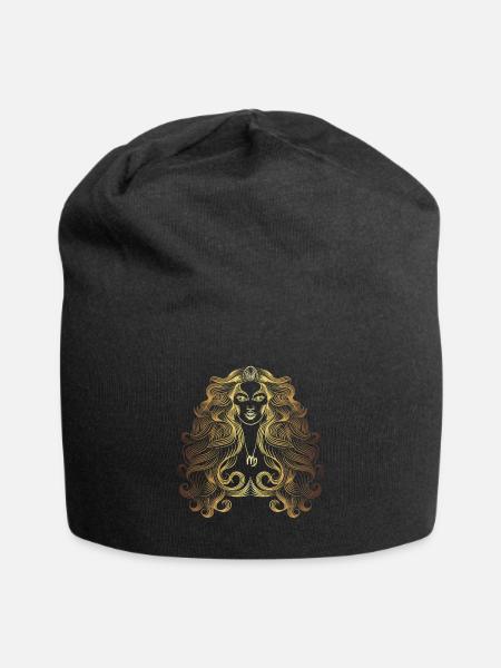 Virgo Virgo Zodiac Gift - Jersey Beanie - black
