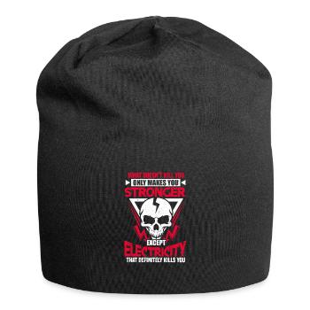 electrician - Jersey Beanie - black - Front