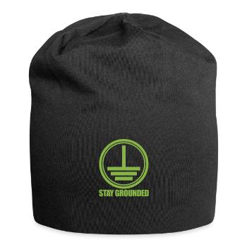 Électricien électricité électronique cadeau électrique - Bonnet en jersey - noir - Devant