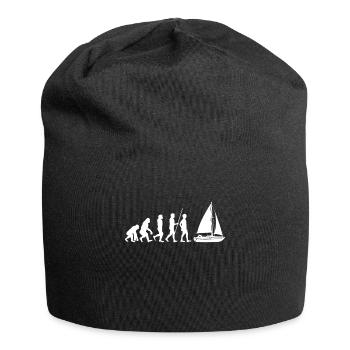 Evolution de la voile - Bonnet en jersey - noir - Devant