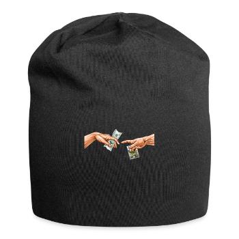 Joint dealer Michelangelo Adams Création d’Adam - Bonnet en jersey - noir - Devant