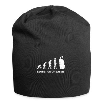 Chemise motif bassiste cadeau professeur contrebasse - Bonnet en jersey - noir - Devant