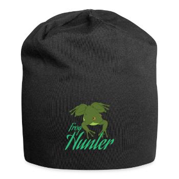 Frog Hunter - Jersey-Beanie - Schwarz - Vorne