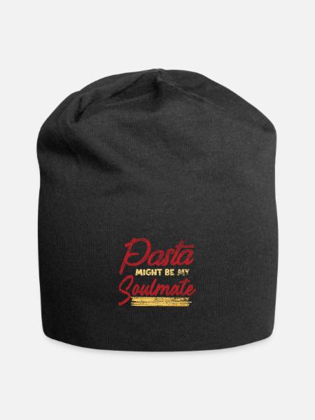 Pasta - Jersey-Beanie - Schwarz