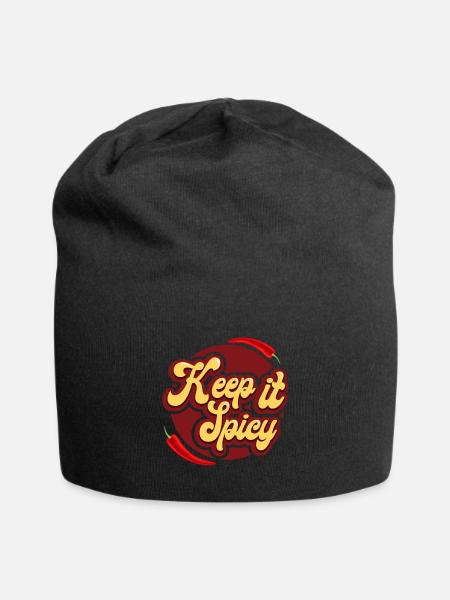 Cooking chilli - Jersey Beanie - black