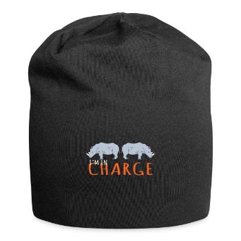 Rhino Design I'm In Charge - Jersey-Beanie - Schwarz - Vorne