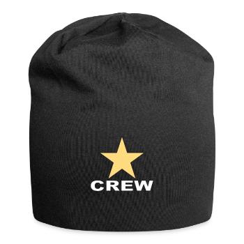Filmcrew Filme Team Filmarbeiten Geschenkidee - Jersey-Beanie - Schwarz - Vorne