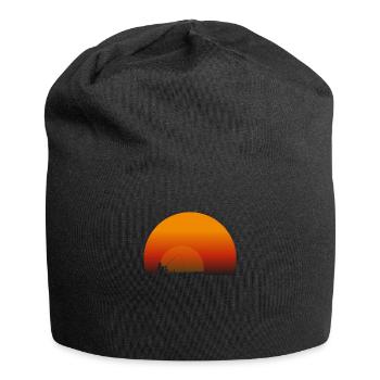 Angler - Jersey-Beanie - Schwarz - Vorne