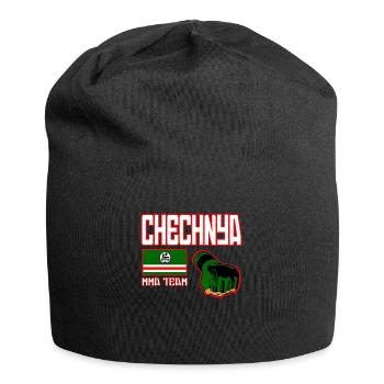 Chechnya MMA Team, Proud Chechen Flag, Chechen MMA - Jersey-Beanie - Schwarz - Vorne