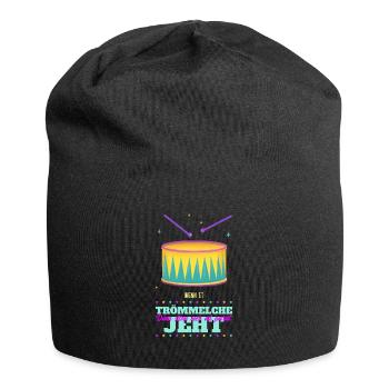 WENN ET TRÖMMELCHE JEHT - Jersey-Beanie - Schwarz - Vorne