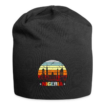 Nigeria - Bonnet en jersey - noir - Devant