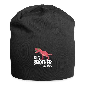 Grosser Bruder - Jersey-Beanie - Schwarz - Vorne