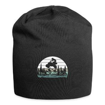 ATV Rider Off Road Outdoors Gift - Jersey Beanie - black - Front