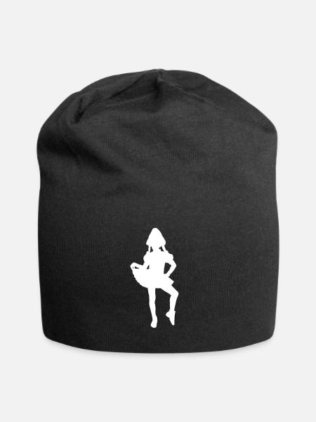 Karneval Garde Tanzen - Jersey-Beanie - Schwarz