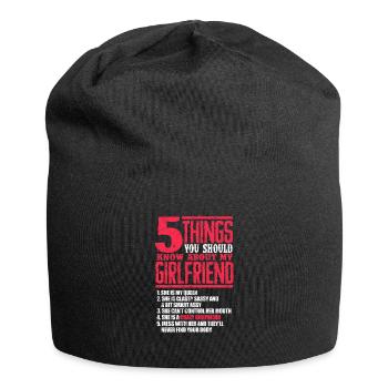 girlfriend - Jersey Beanie - black - Front