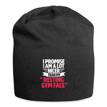 Gym - Jersey Beanie - black - Front
