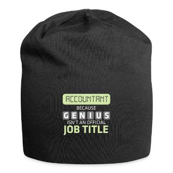 Accountant Accountant Tax Advisor - Jersey Beanie - black - Front