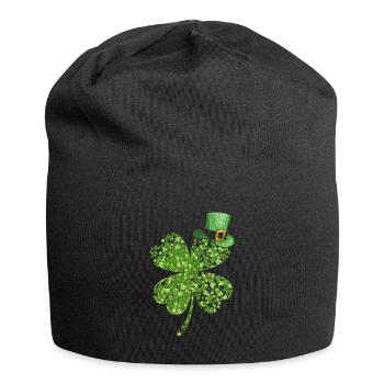 St. Patrick's Day - Jersey Beanie - black - Front