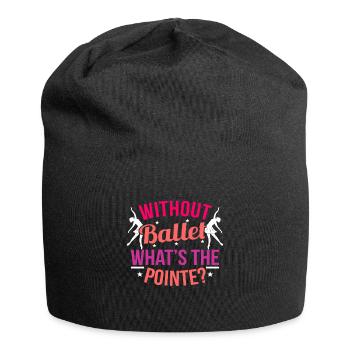 Ballett - Jersey-Beanie - Schwarz - Vorne