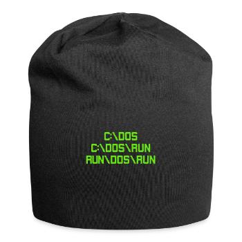 C: \ DOS C: \ DOS \ RUN RUN \ DOS \ RUN Funny Computer Joke - Jersey Beanie - black - Front