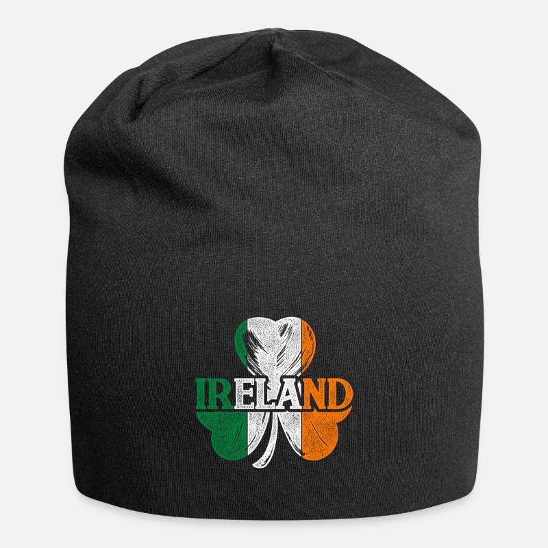 Ireland - Jersey Beanie - black