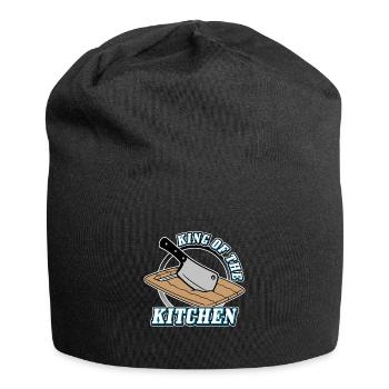 King of the kitchen - Jersey Beanie - black - Front