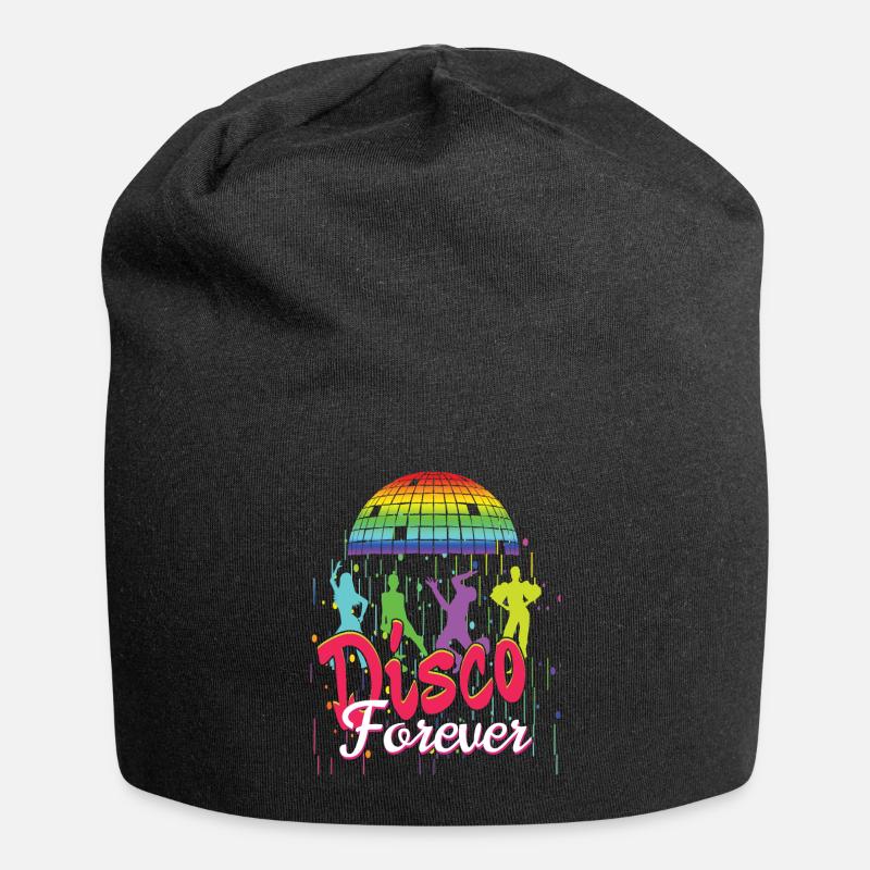 Disco Forever - Jersey Beanie - black