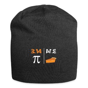 Pi Pie - Bonnet en jersey - charbon - Devant