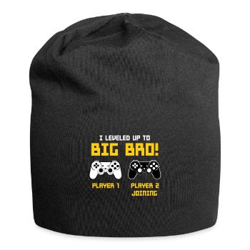 J'ai nivelé jusqu'à Big Bro - Bonnet en jersey - noir - Devant