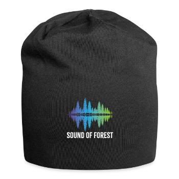 Natur Design Sound of Forest - Jersey-Beanie - Schwarz - Vorne