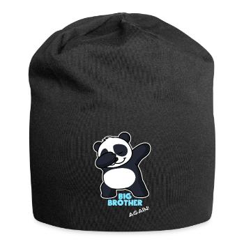 Großer Bruder Dabbing - Jersey-Beanie - Schwarz - Vorne