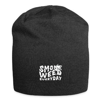 Smoke Weed Everyday - Jersey-Beanie - Anthrazit - Vorne
