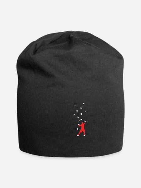 Grimpeur de bloc - Bonnet en jersey - noir