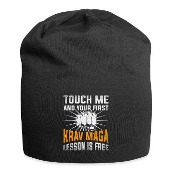 Krav Maga fighter - Jersey Beanie - black - Front