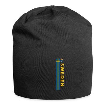 Suède - Bonnet en jersey - noir - Devant