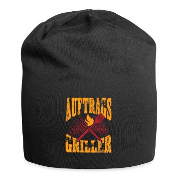 Auftrags Griller - Jersey-Beanie - Schwarz - Vorne