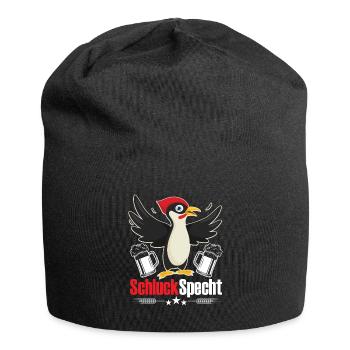 Schluckspecht - Jersey-Beanie - Schwarz - Vorne