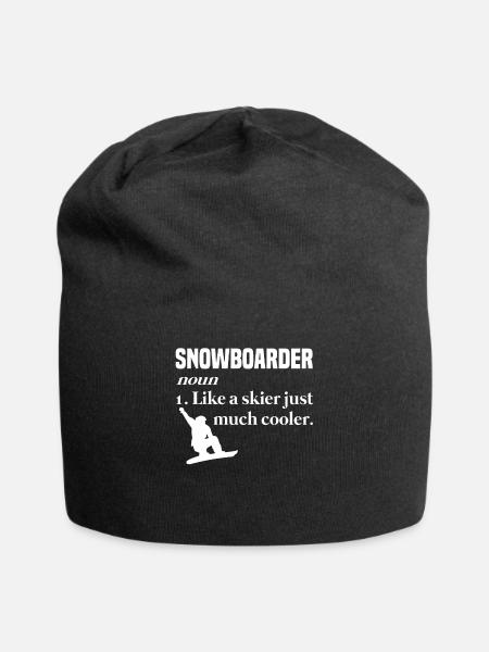 Snowboarders Snowboarders - Jersey Beanie - black