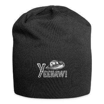 Chapeau de Cowboy Cowboy Far West - Bonnet en jersey - noir - Devant