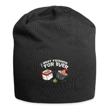 Meilleurs amis pour toujours Sushi Love Japan - Bonnet en jersey - noir - Devant