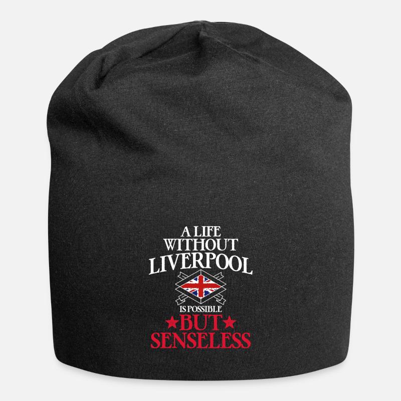 Liverpool - Bonnet en jersey - noir