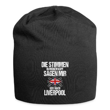 Liverpool - Jersey-Beanie - Schwarz - Vorne